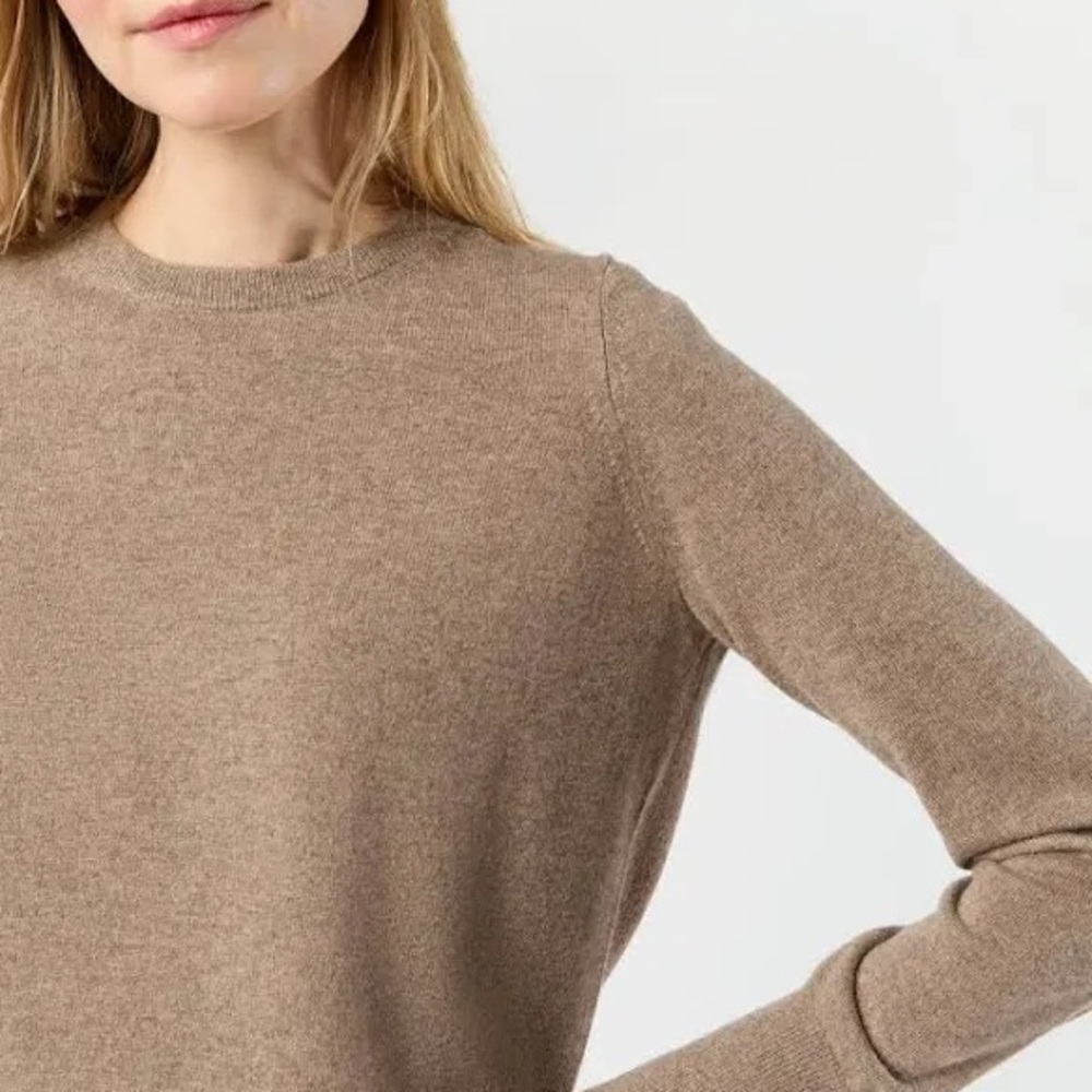 ANN MASHBURN Cream Cashmere Knit - Picture 3 of 12